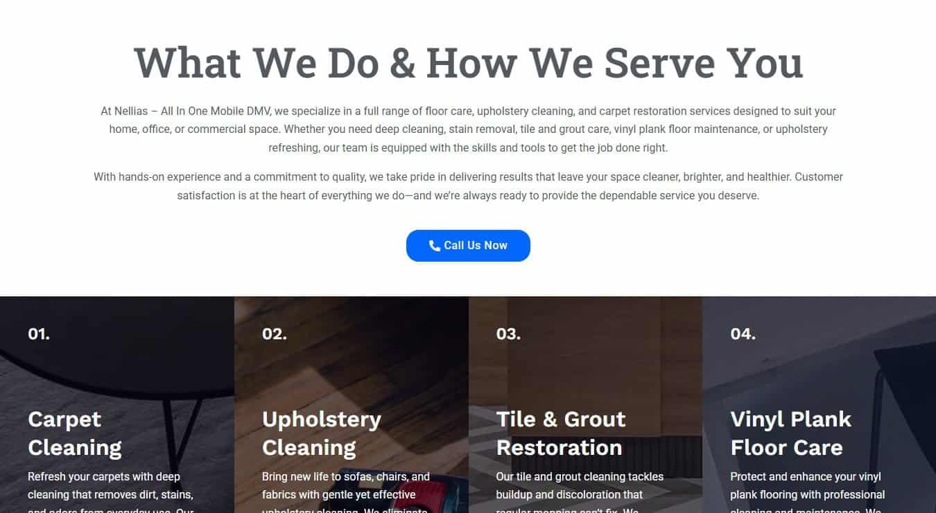Nellias Carpet Cleaning